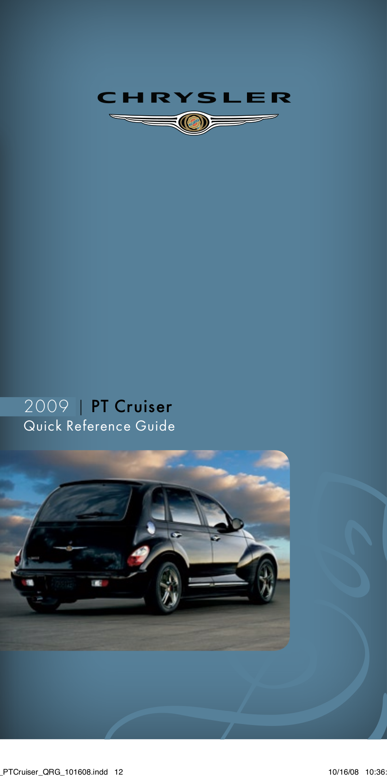 Chrysler PT CRUISER Quick Reference Guide