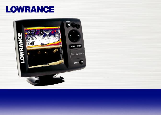 Lowrance Elite-5x HDI Owner's Manual