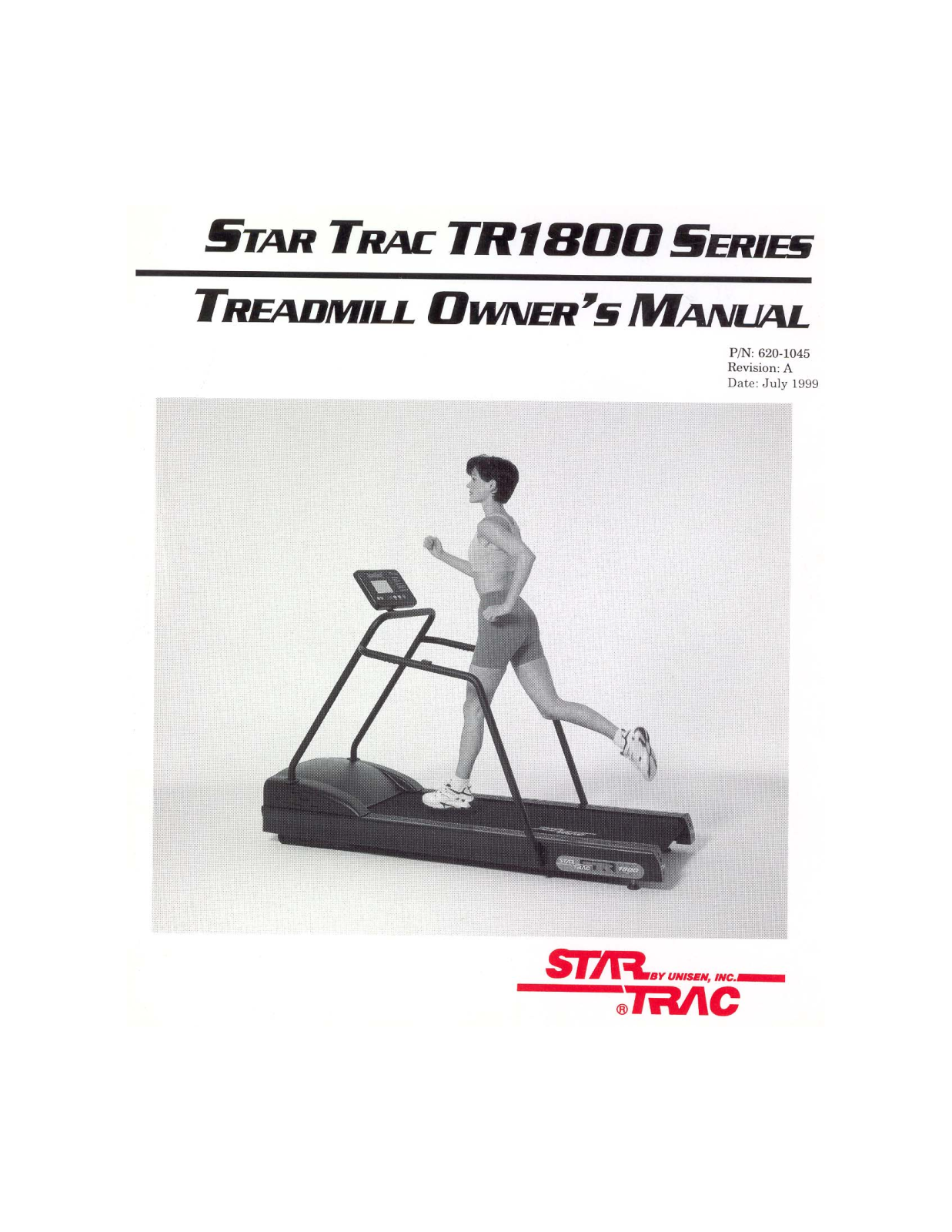 Star Trac TR1800 User Manual