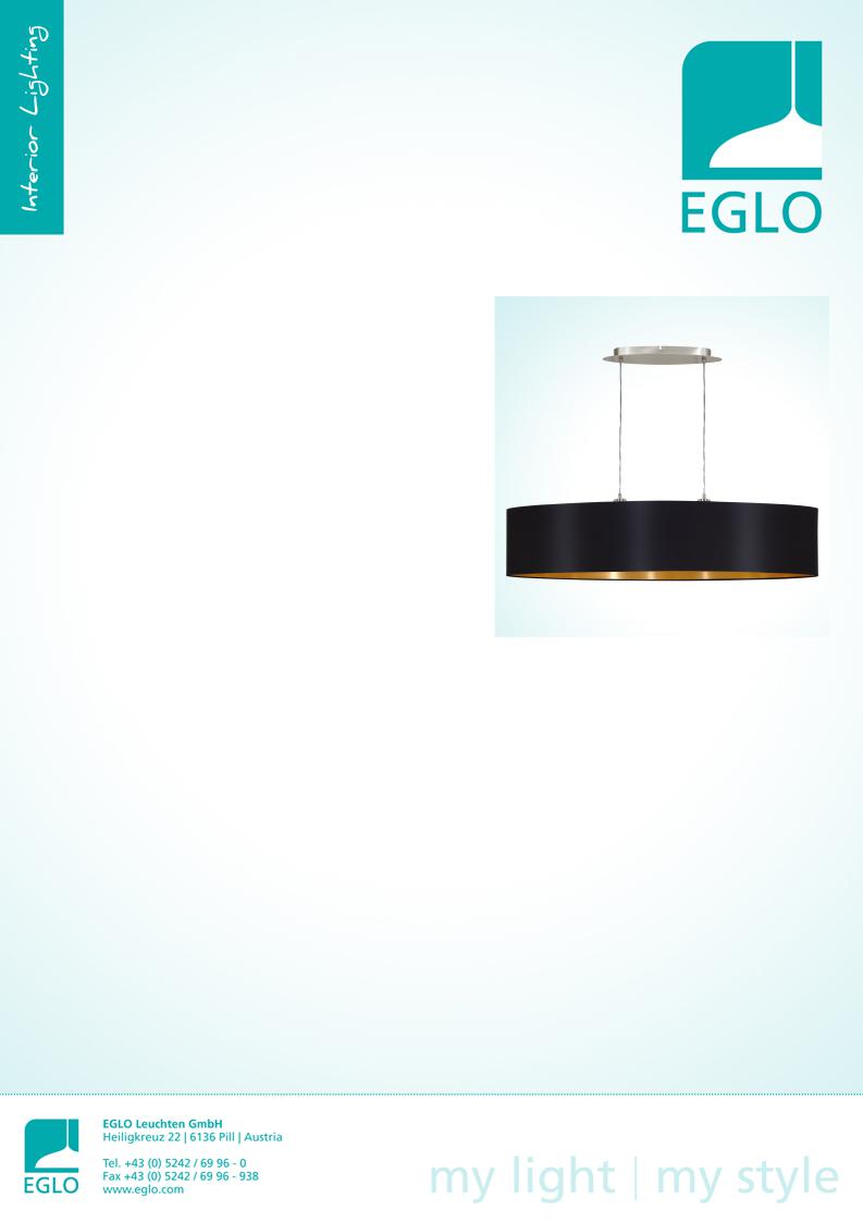 Eglo 31616 Service Manual