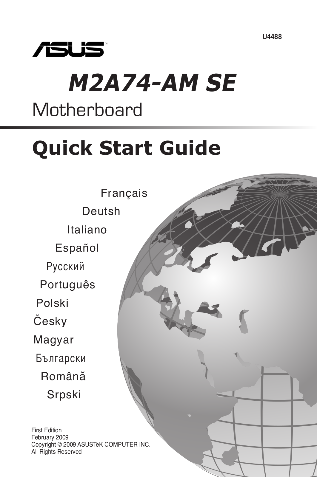 Asus M2A74-AM SE User Manual