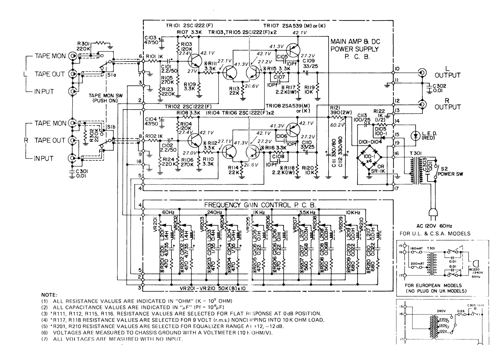ADC sound shaper one Schematic - ManualMachine.com