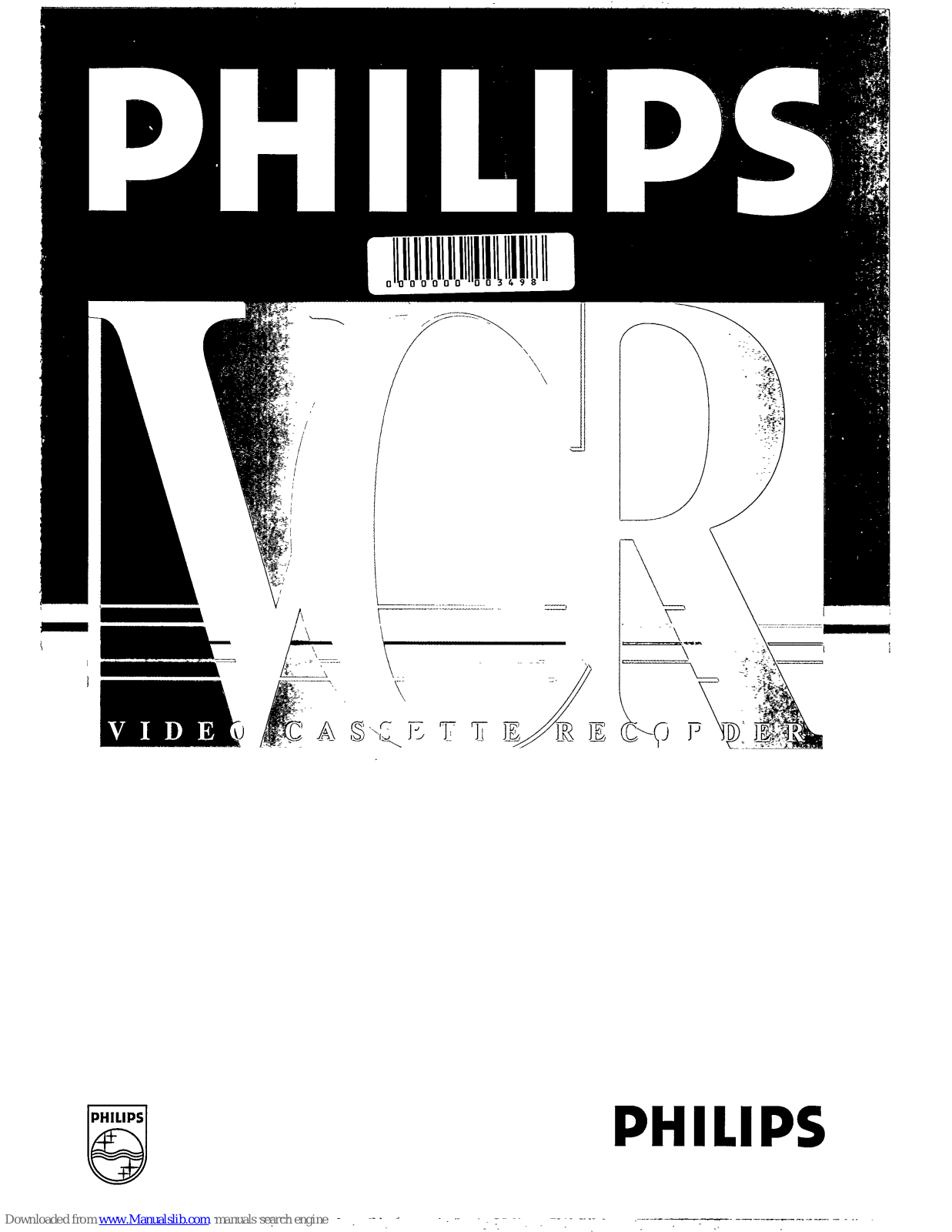 Philips VR 722 Operating Manual