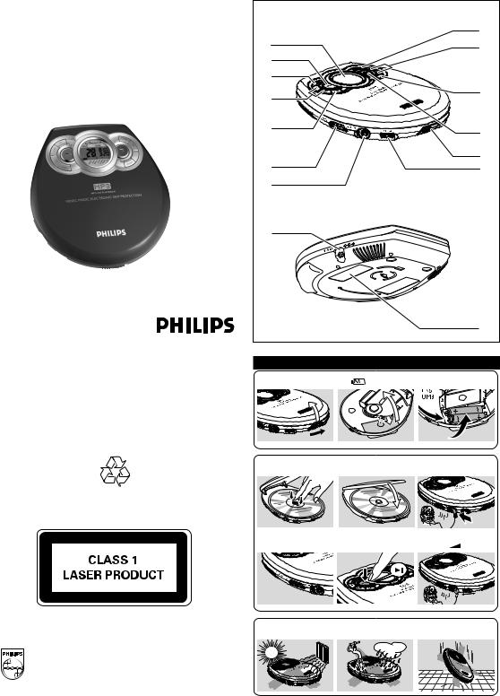 PHILIPS EXP2300, EXP2301 User Manual