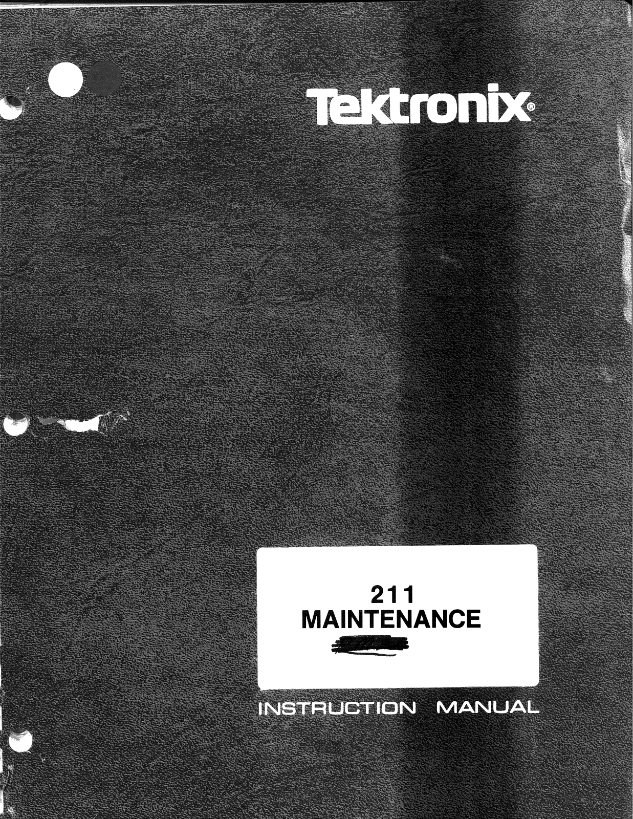 Tektronix 211 Service Manual