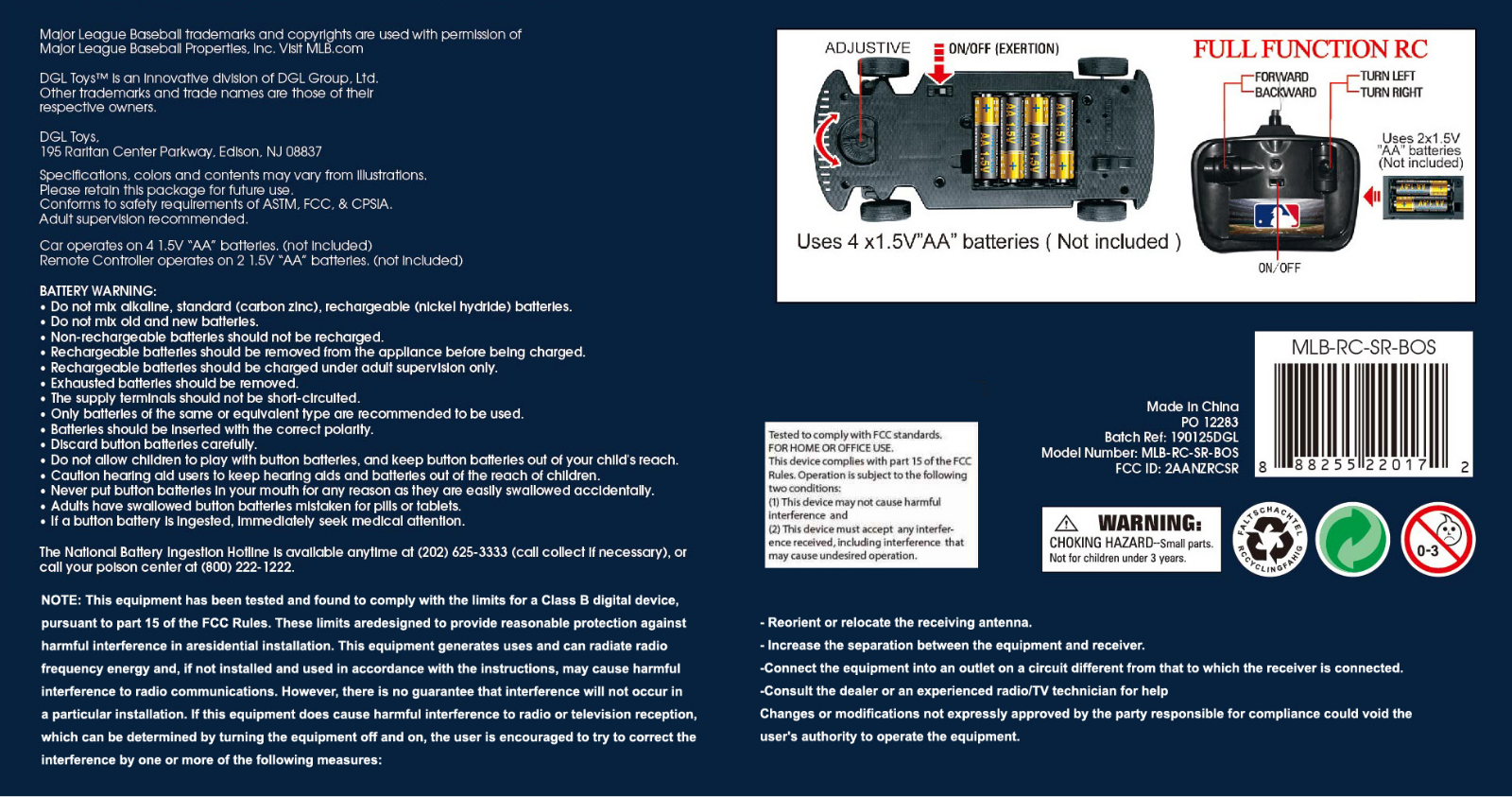 DGL Group RCSR User Manual