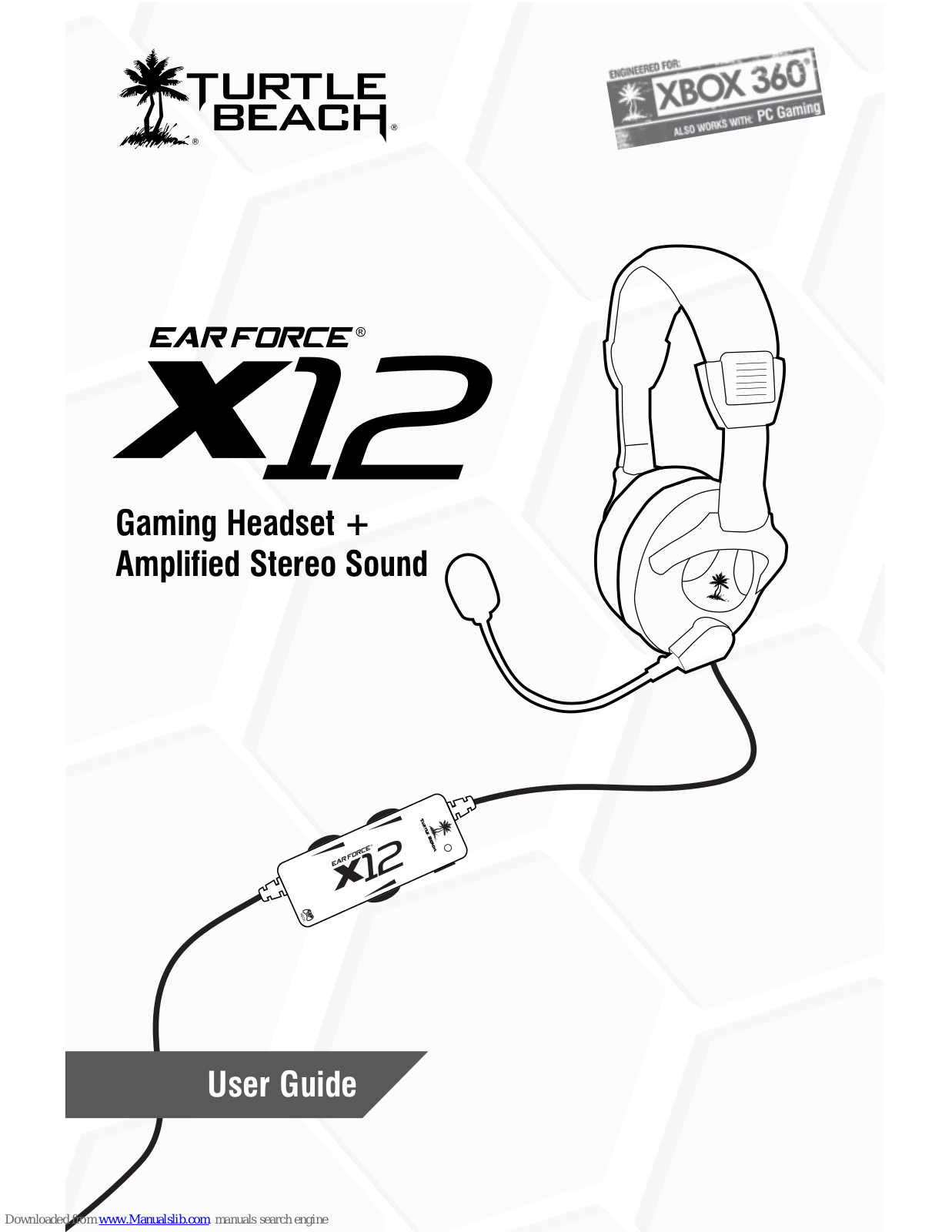 Turtle Beach Ear Force X12 User Manual