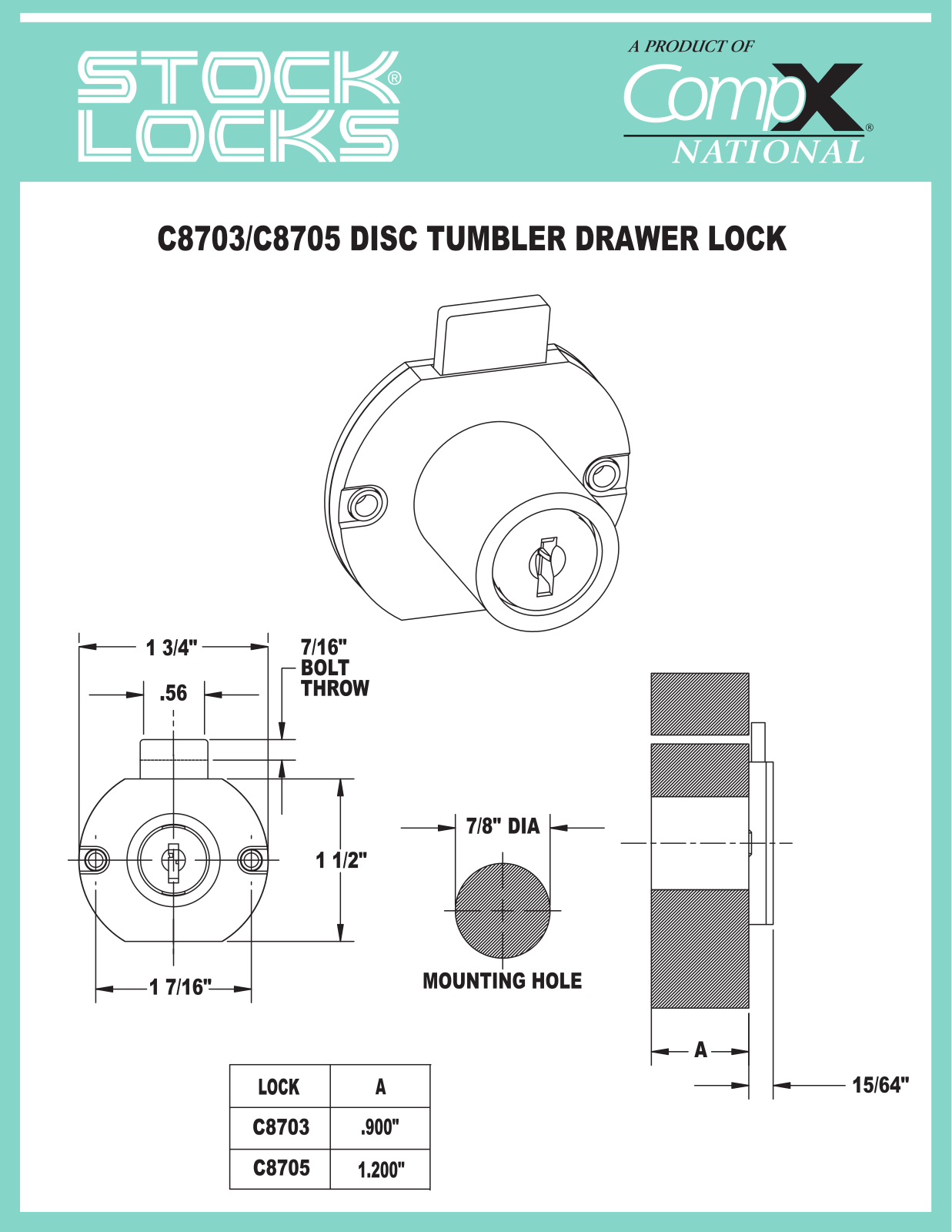 Compx C8703, C8705 User Manual