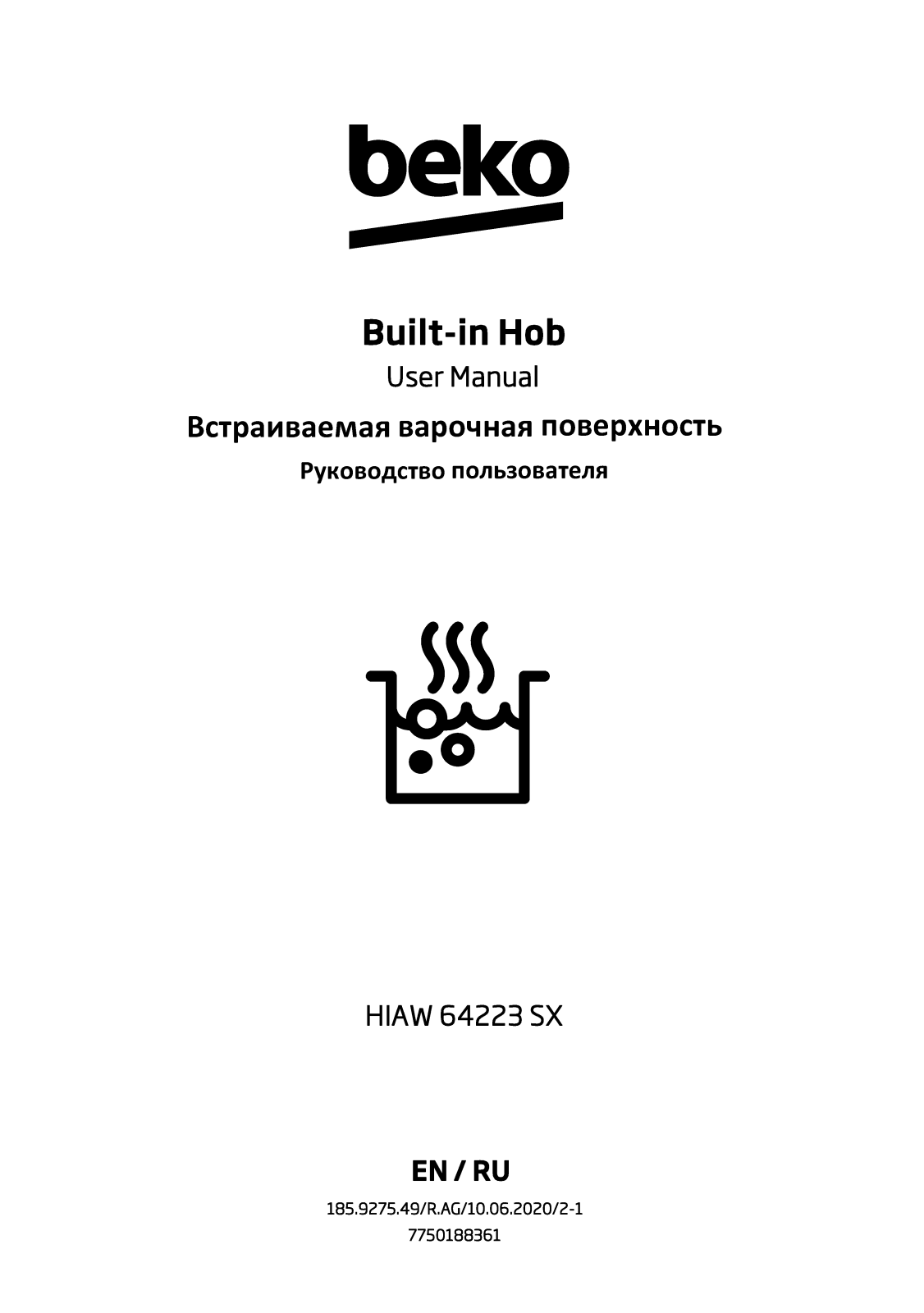 Beko HIAW 64223 SX User manual