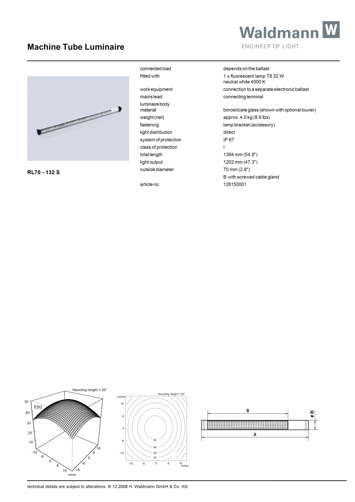 Waldmann 128150001 Information guide