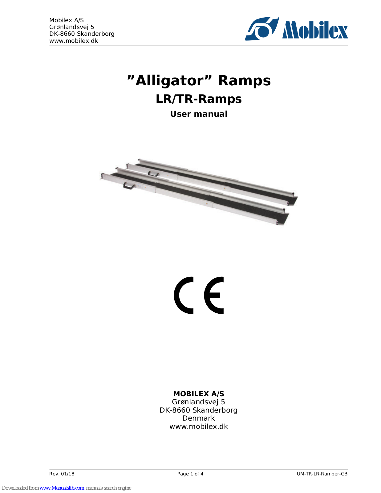 Mobilex LR, TR, TR-210, TR-150, TR-300 User Manual