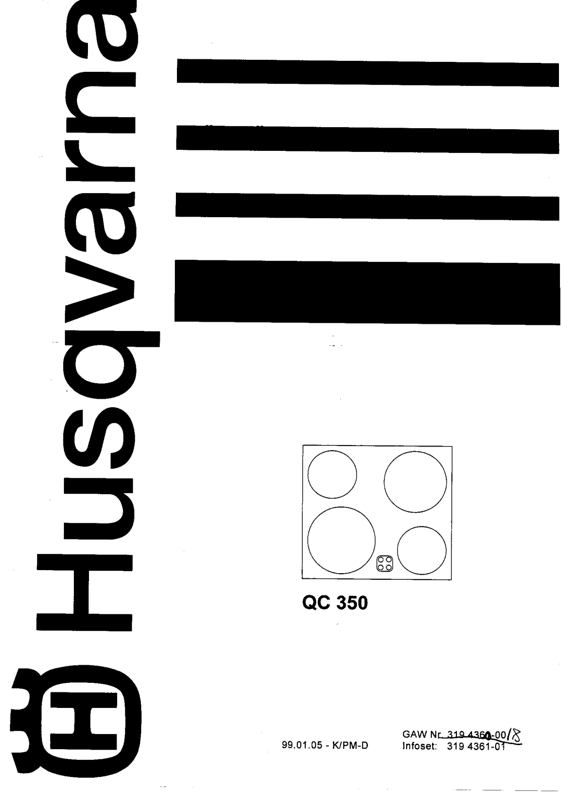 Husqvarna QC350X User Manual