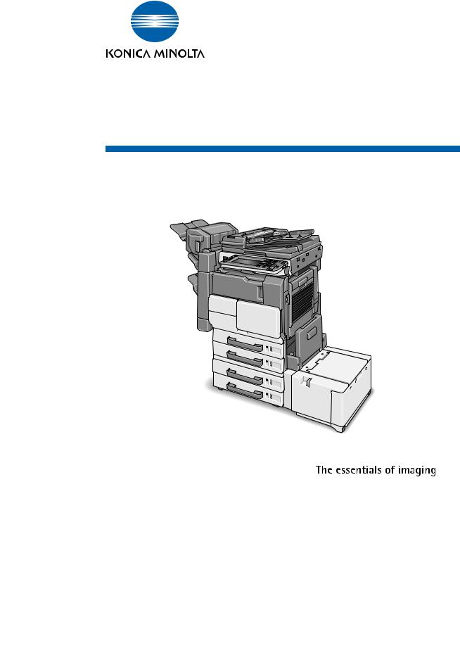 Konica minolta BIZHUB 420, BIZHUB 500 User Manual