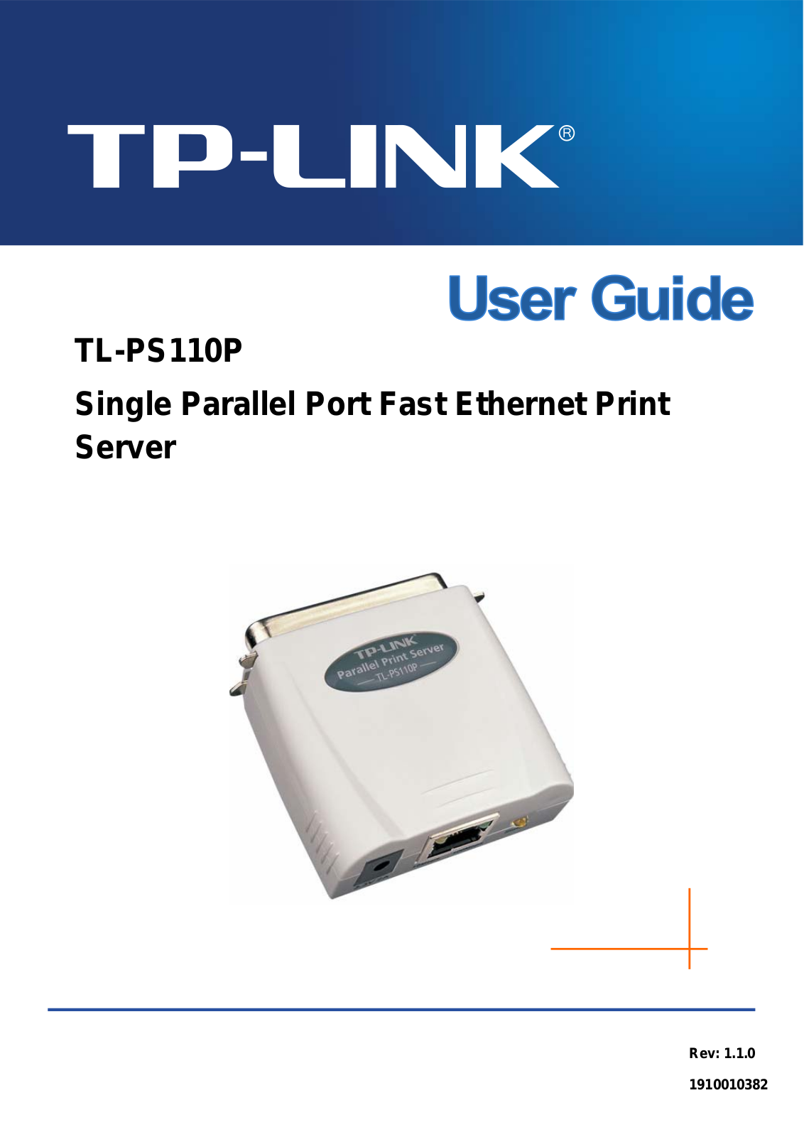 TP-Link TL-PS110P User Manual