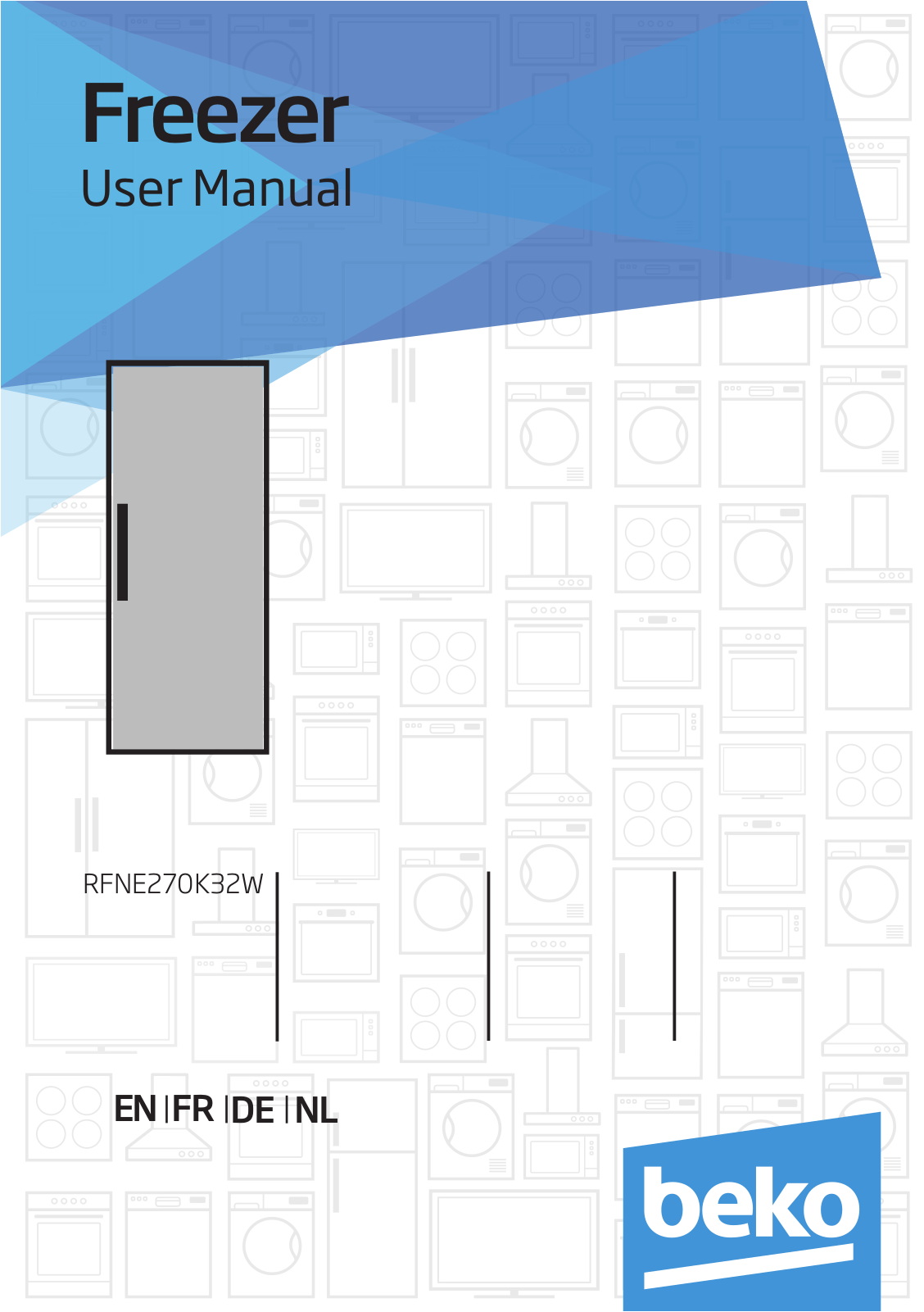 BEKO RFNE270K32W operation manual