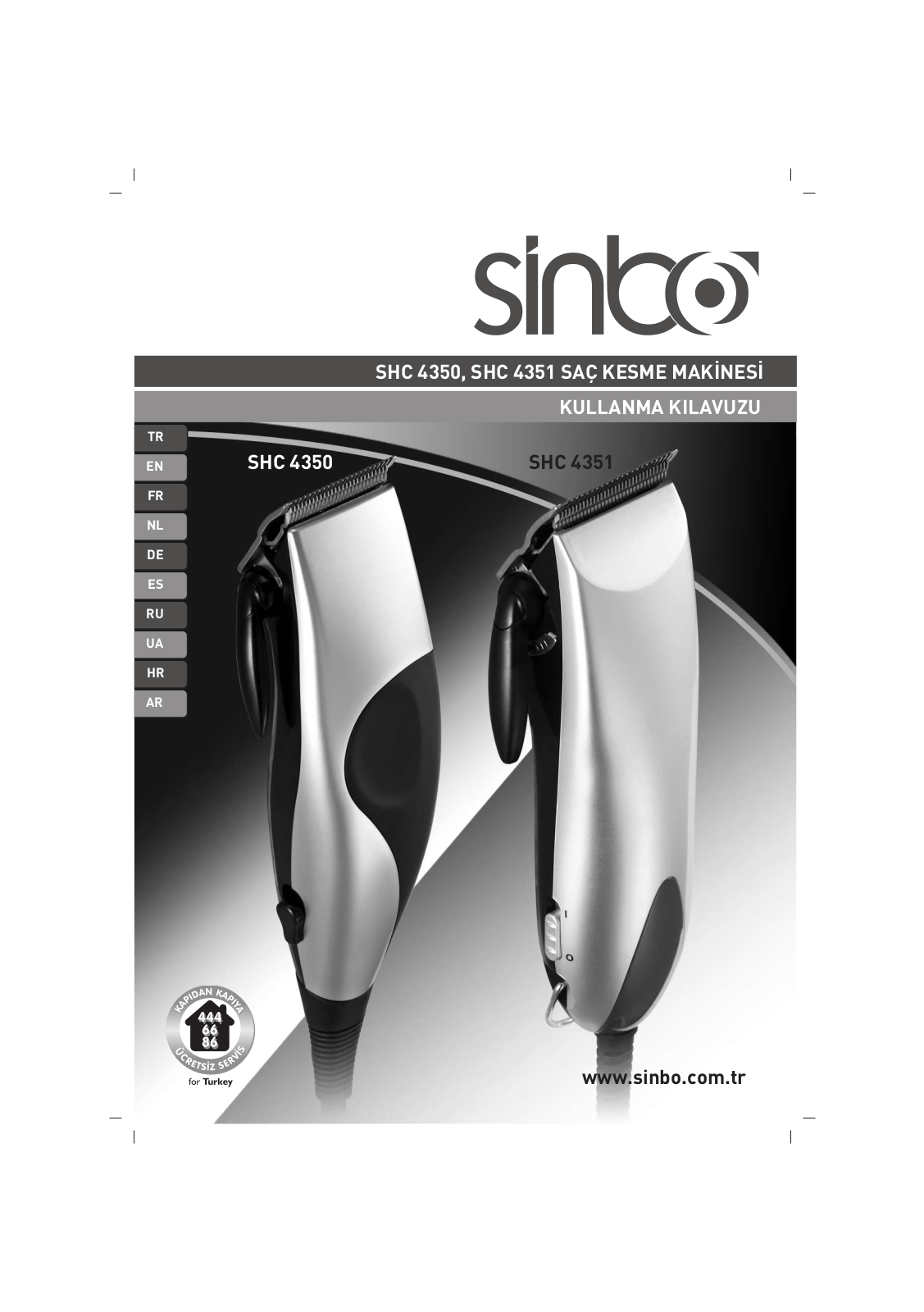 Sinbo SHC 4350 User Manual