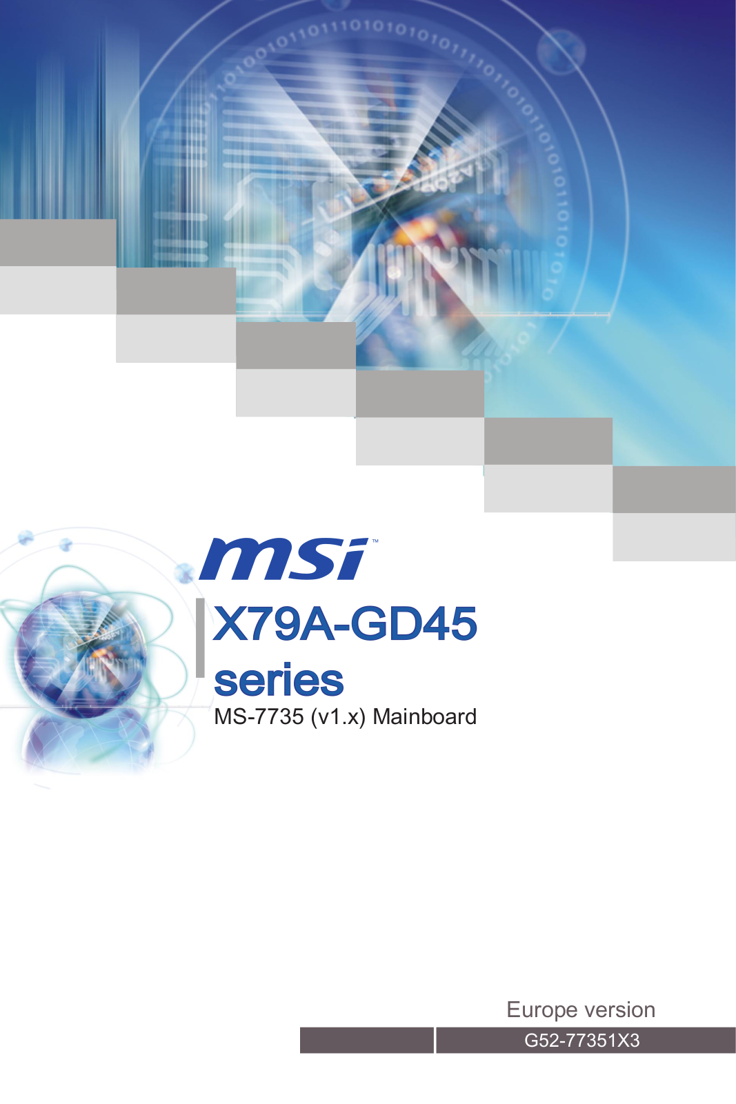 MSI X79A-GD45 User Manual