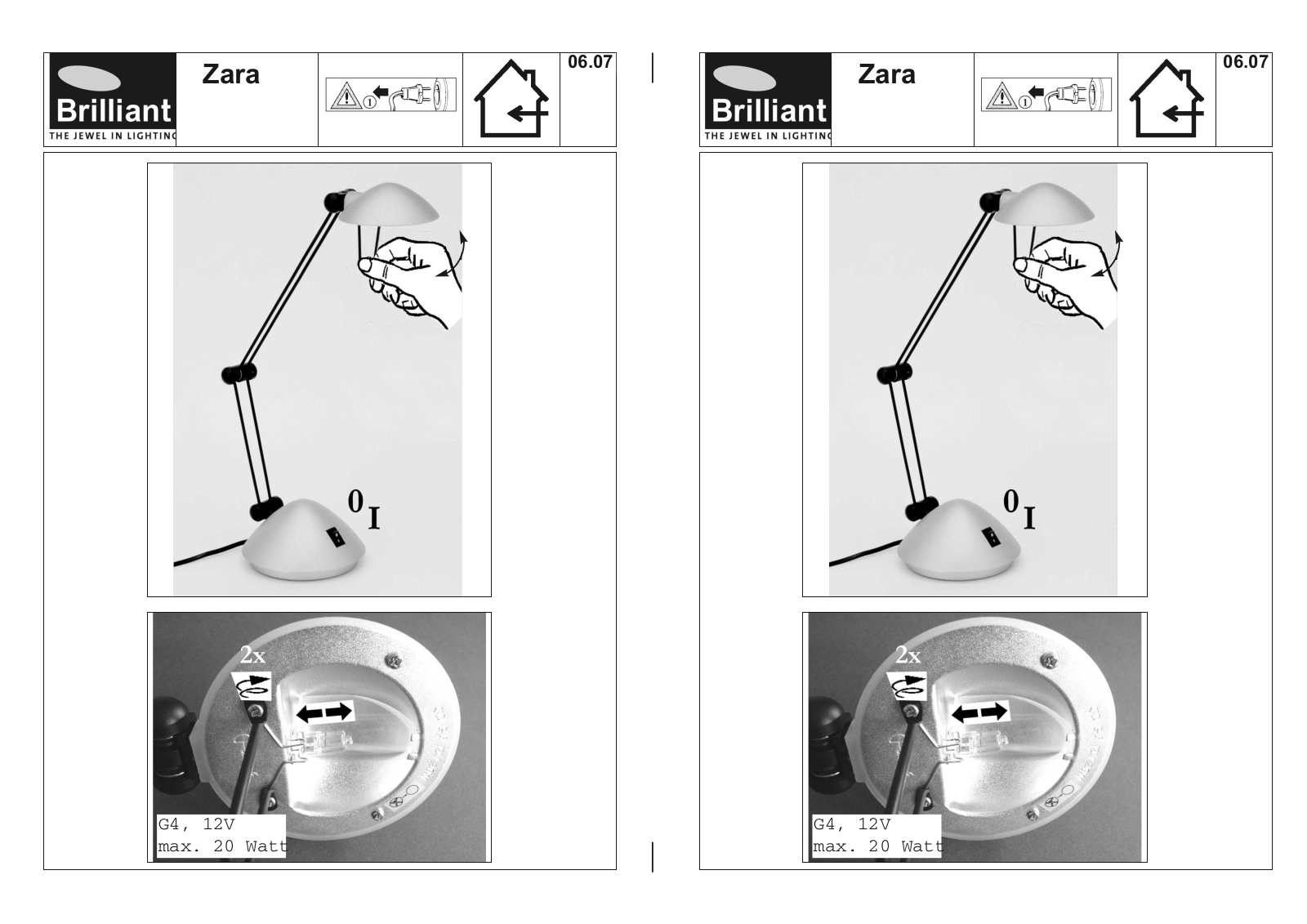 Brilliant Zara User Guide