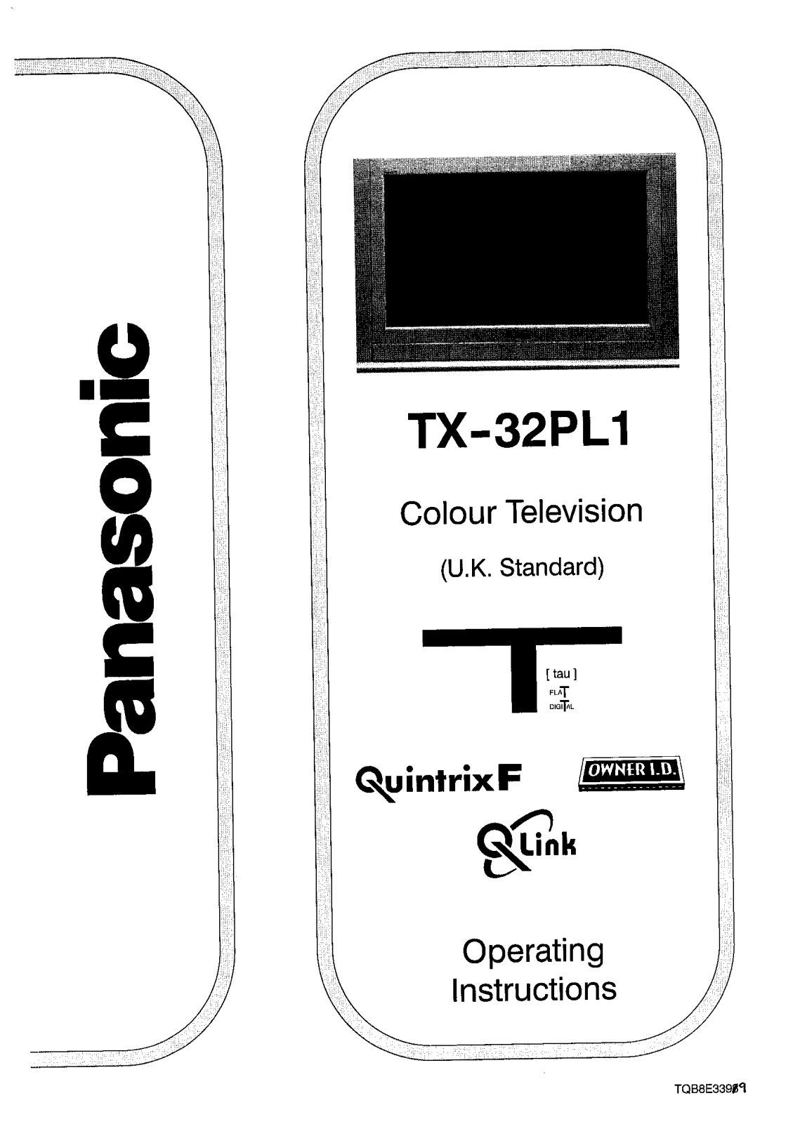 PANASONIC TX-32PL1 User Manual