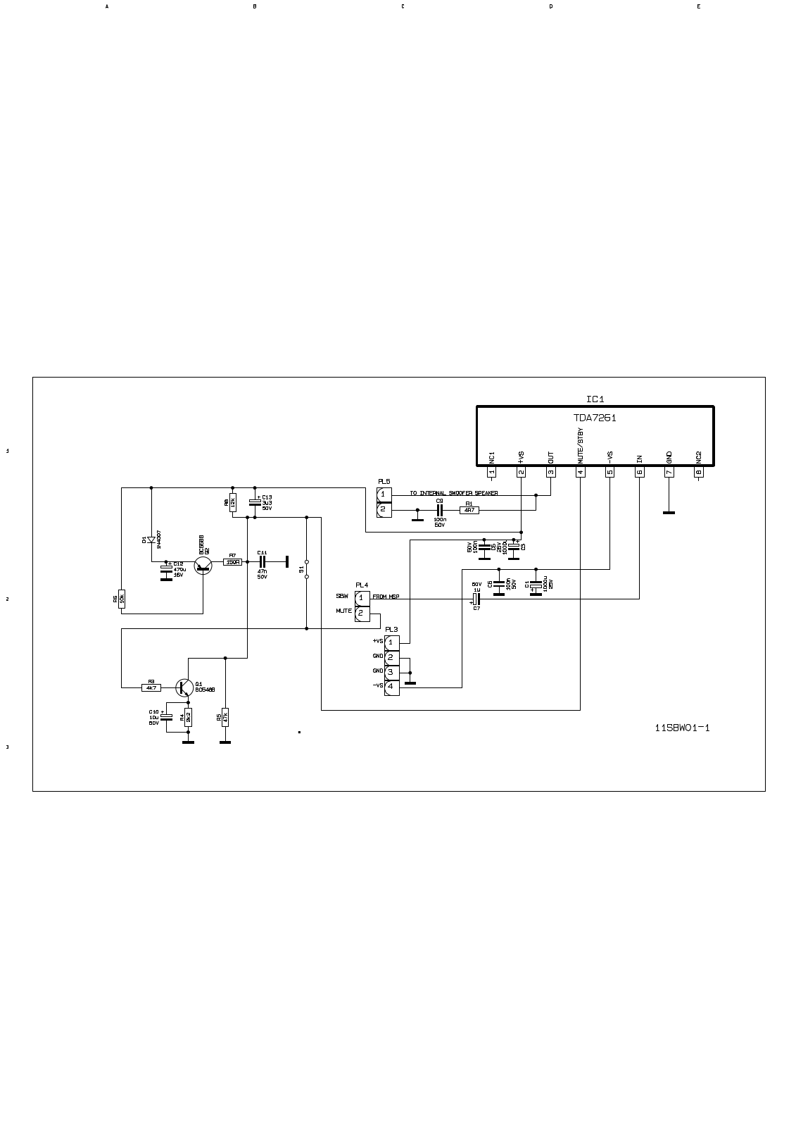 Vestel 11SBW01-1 schematic