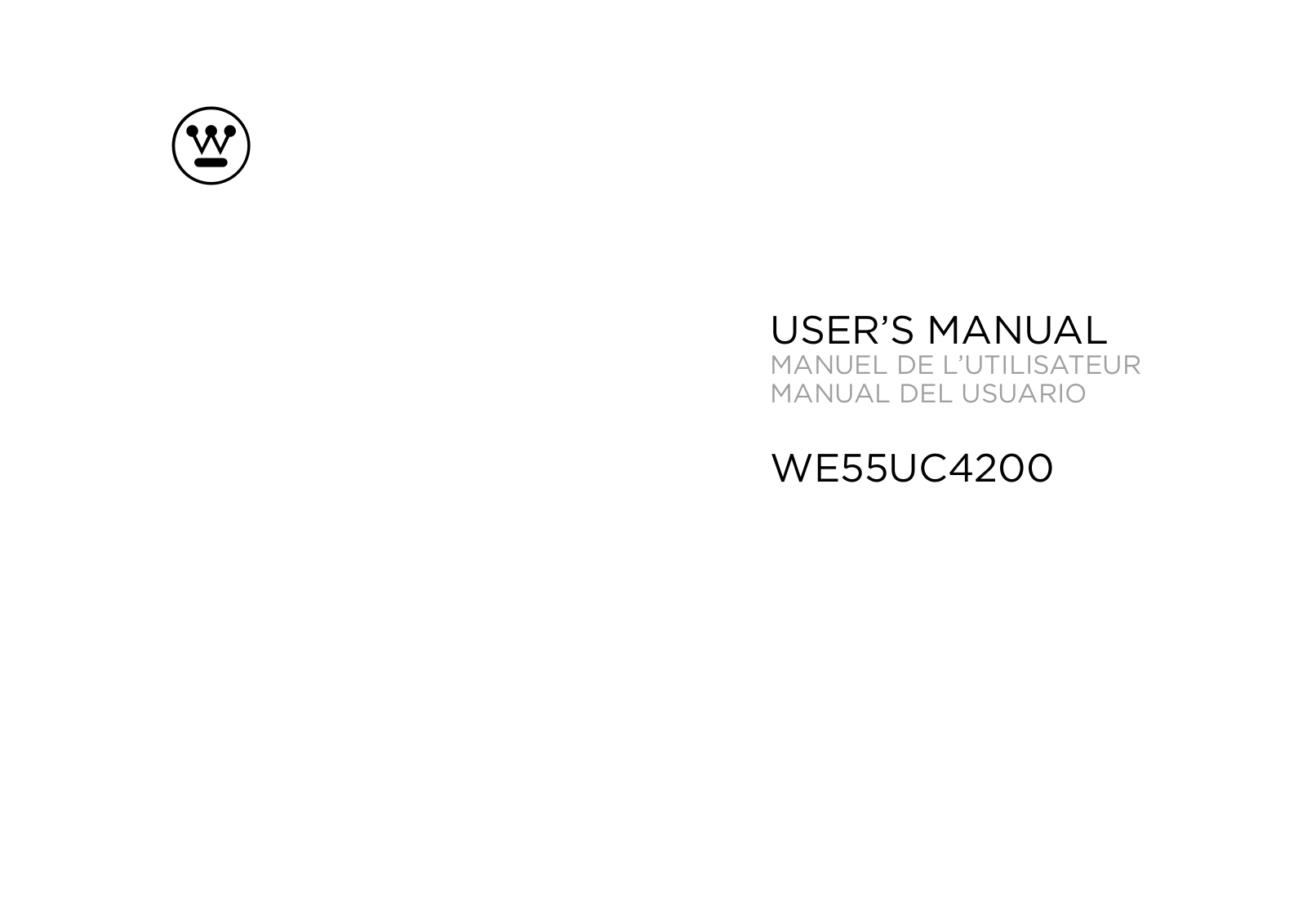 Shenyang Tongfang Multimedia Technology WE55UC420 User Manual