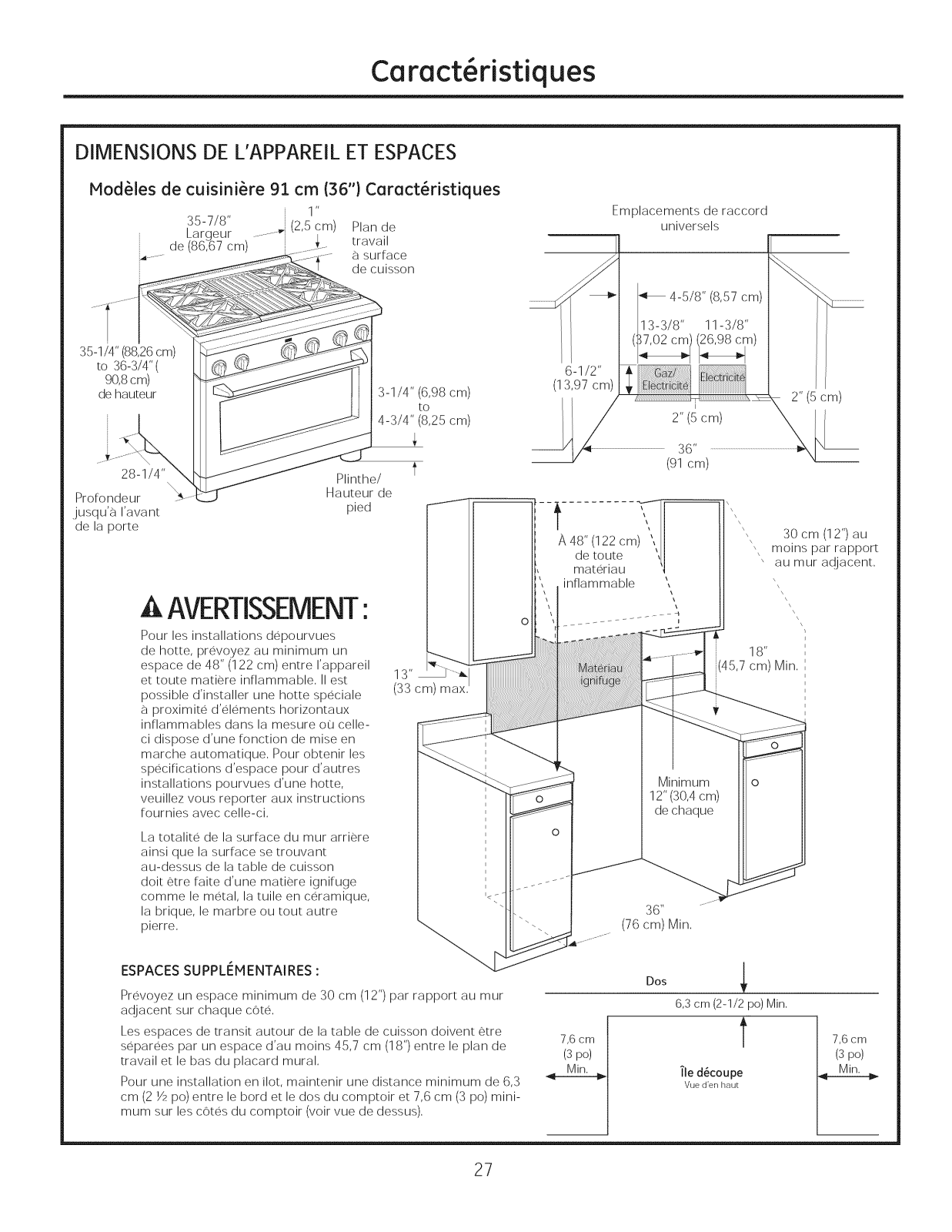 GE ZDP304LP7SS, ZDP304NP7SS, ZDP364LDP7SS, ZDP364LRP6SS, ZDP364NDP7SS Installation Guide - ManualMachine.com