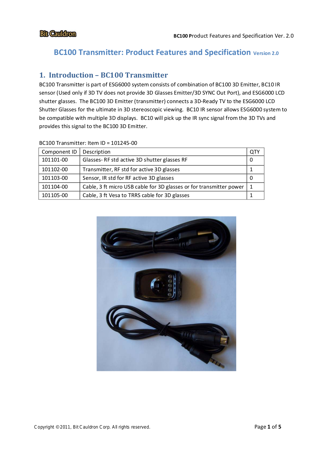 ESTAR DISPLAY TECH BC100 User Manual - ManualMachine.com