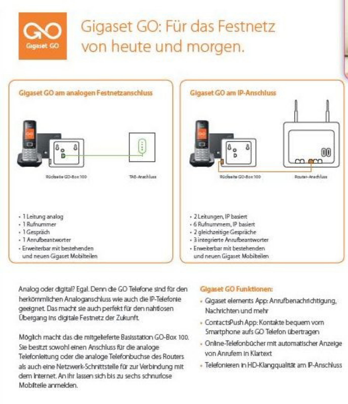 Gigaset E630 A operation manual