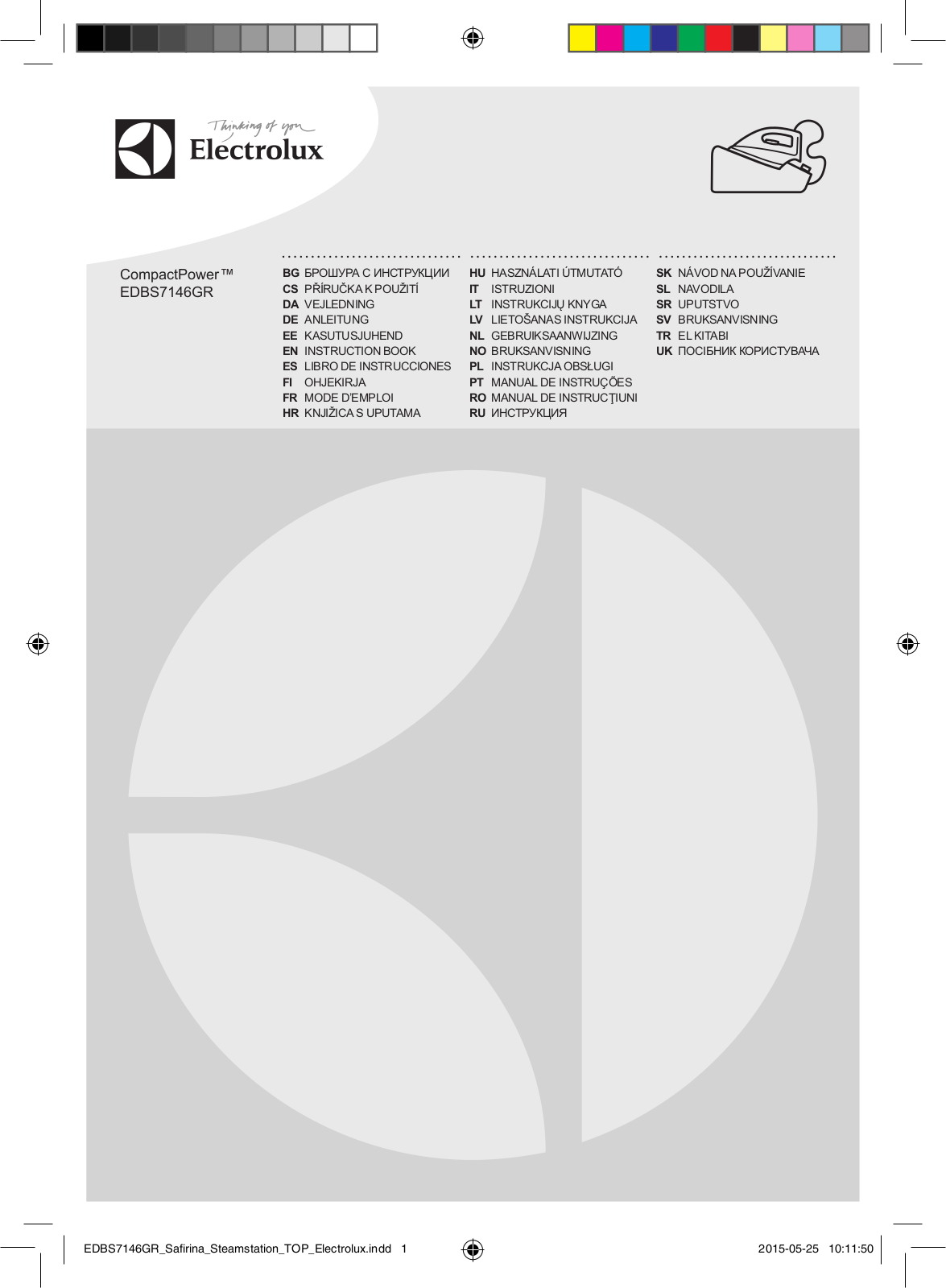 Electrolux EDBS7146 User Manual