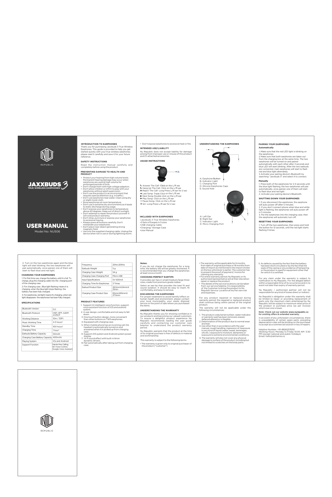 Republic NU506 User Manual - ManualMachine.com
