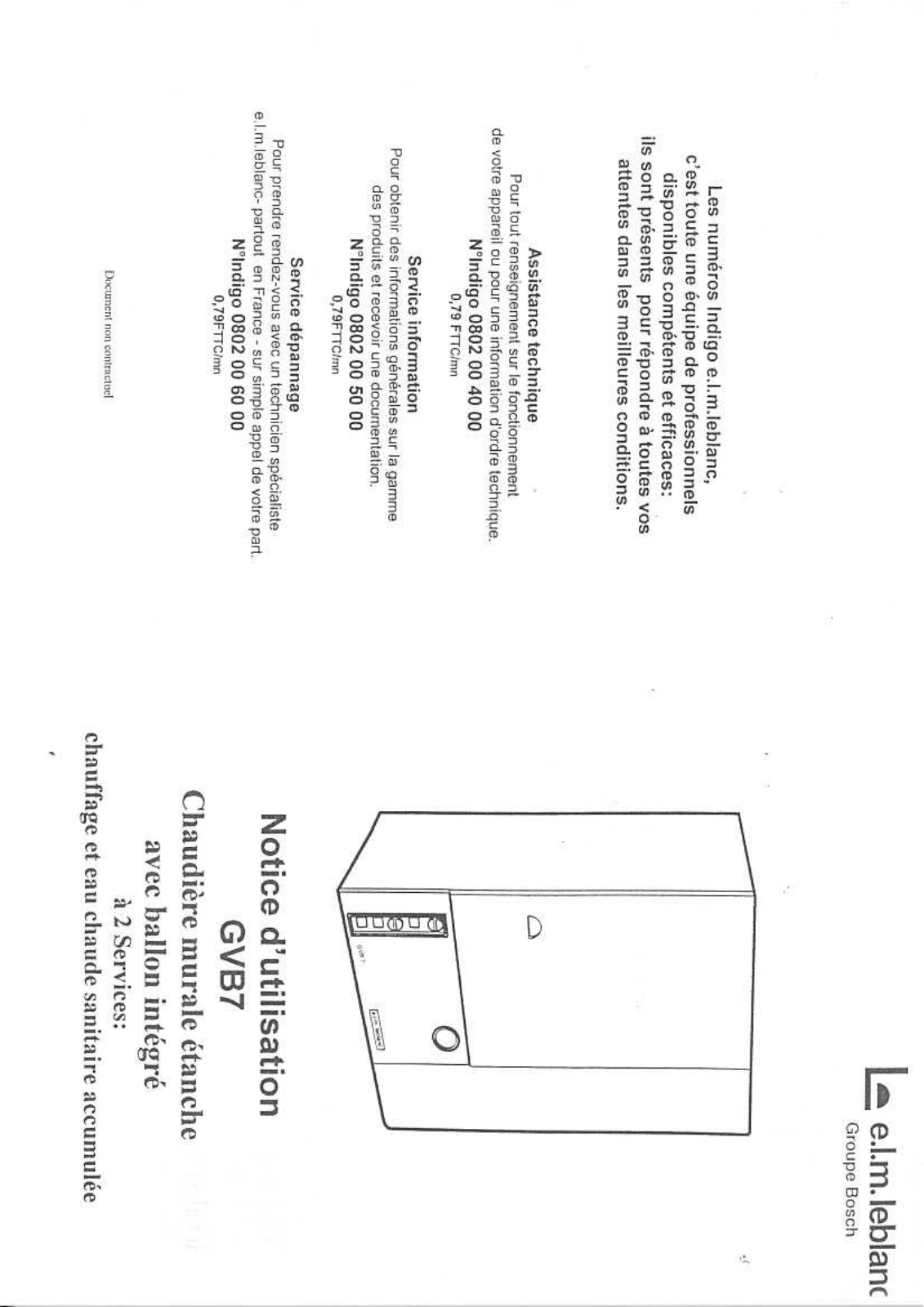 Elm leblanc GVB7 DATASHEET