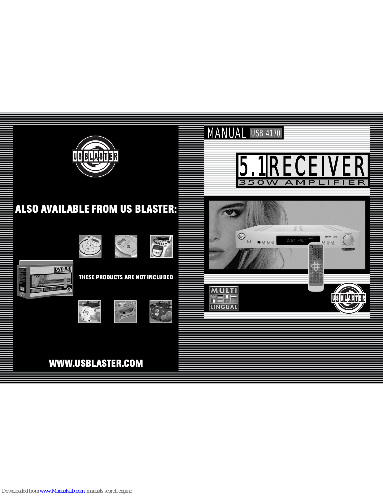 US Blaster AVR-280 User Manual - ManualMachine.com