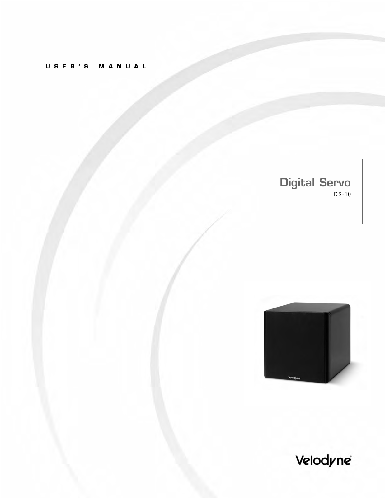 Velodyne DS-10 User Manual