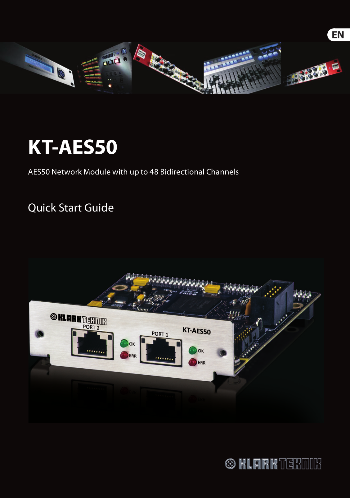 Klark teknik KT-AES50 User Manual