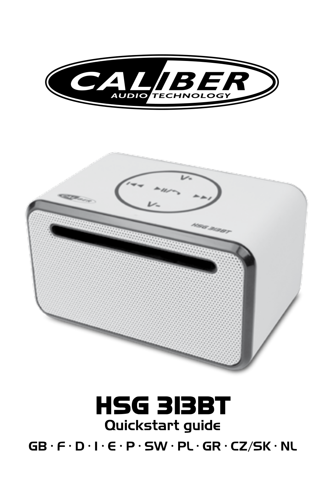 Caliber Audio Technology HSG313BT Quick Start Guide