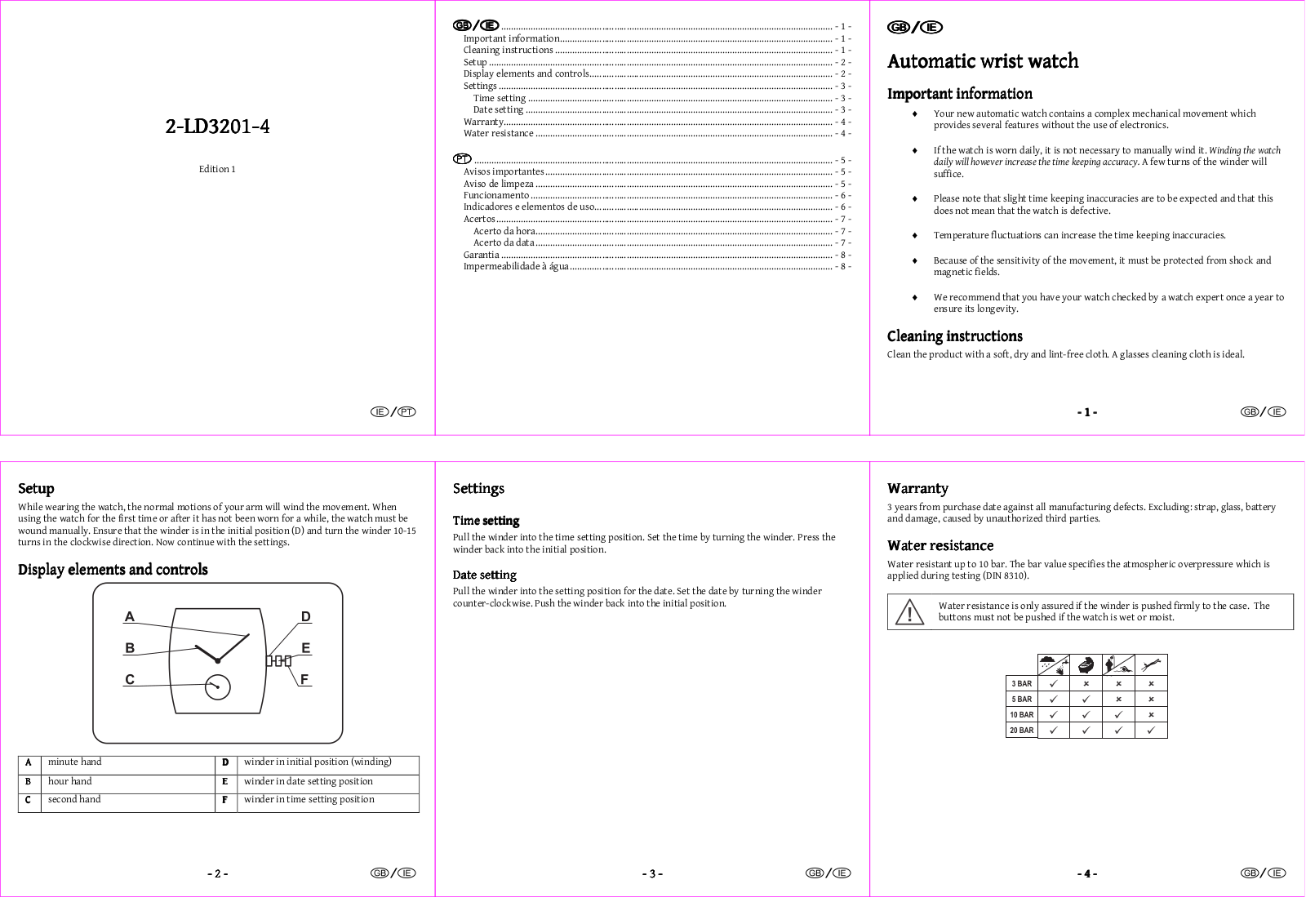 Auriol 2-LD3201-4 User Manual