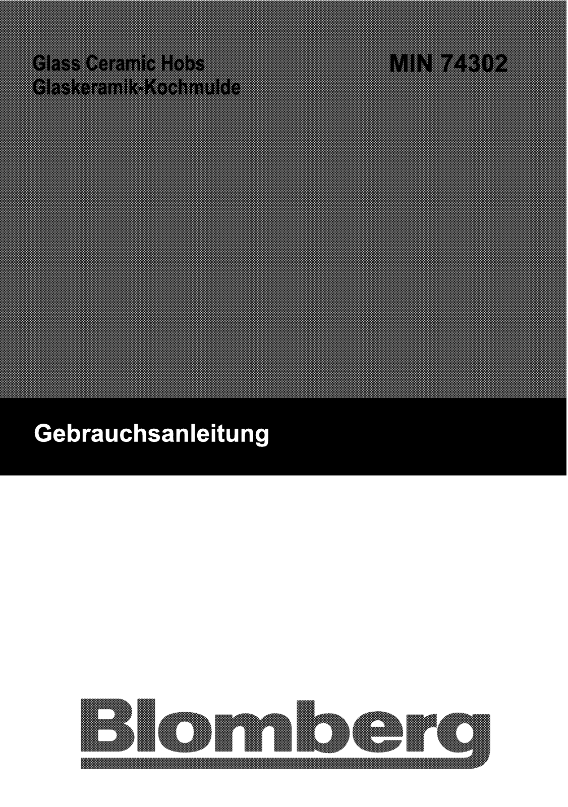 Blomberg MIN 74302 X User Manual