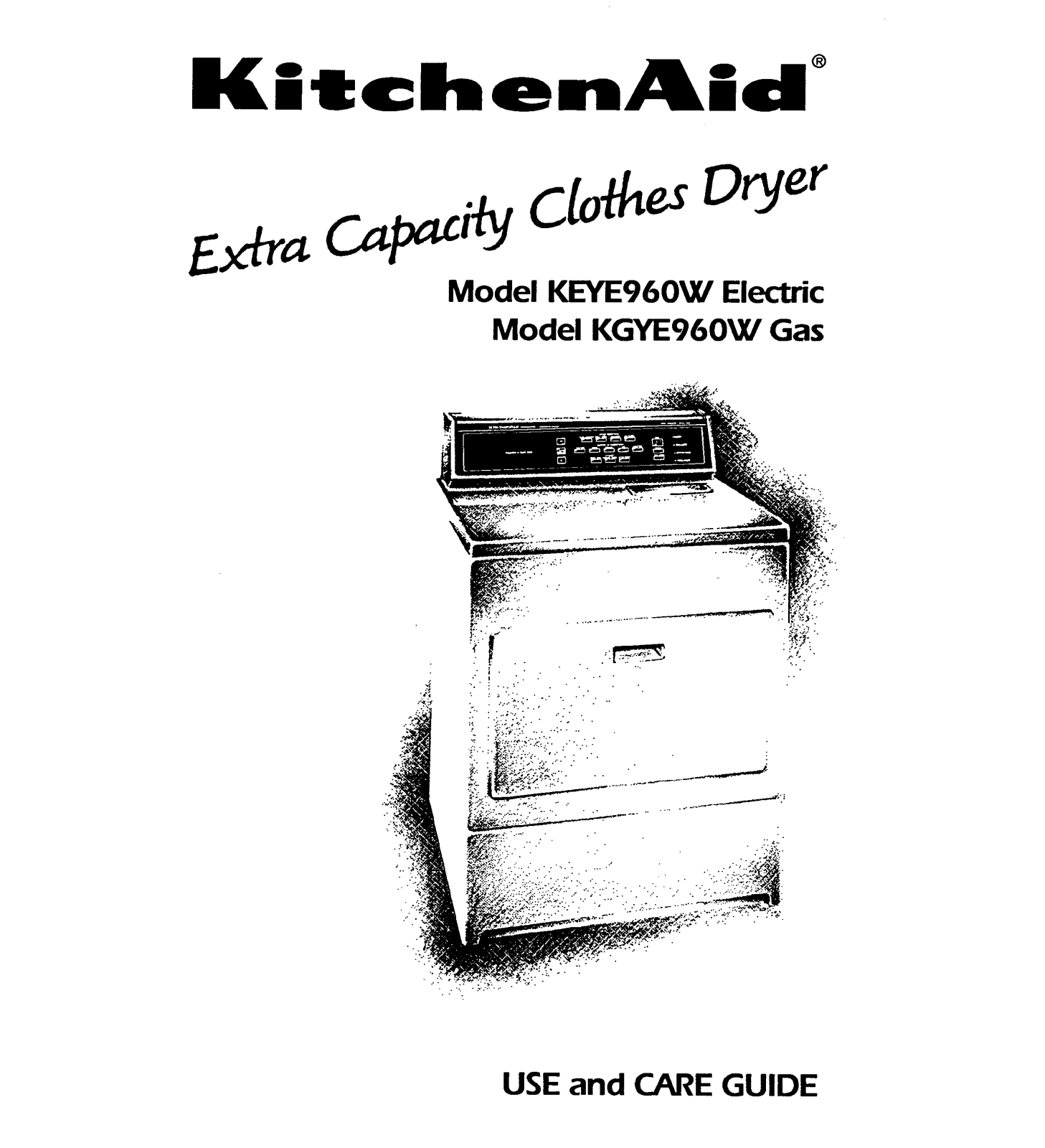 KitchenAid KEYE960W, KGYE960W User Manual