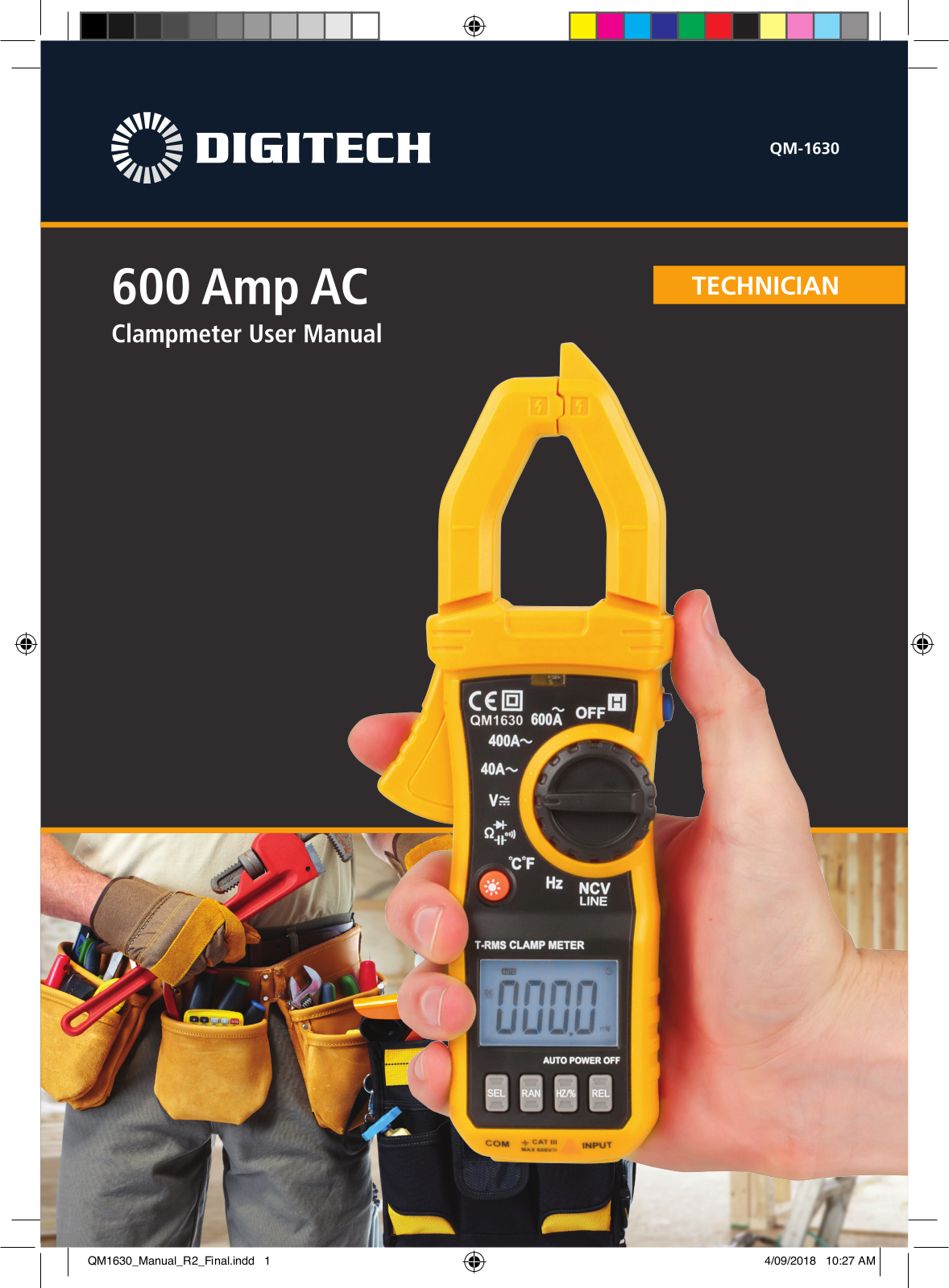 Digitech QM-1630 User Manual