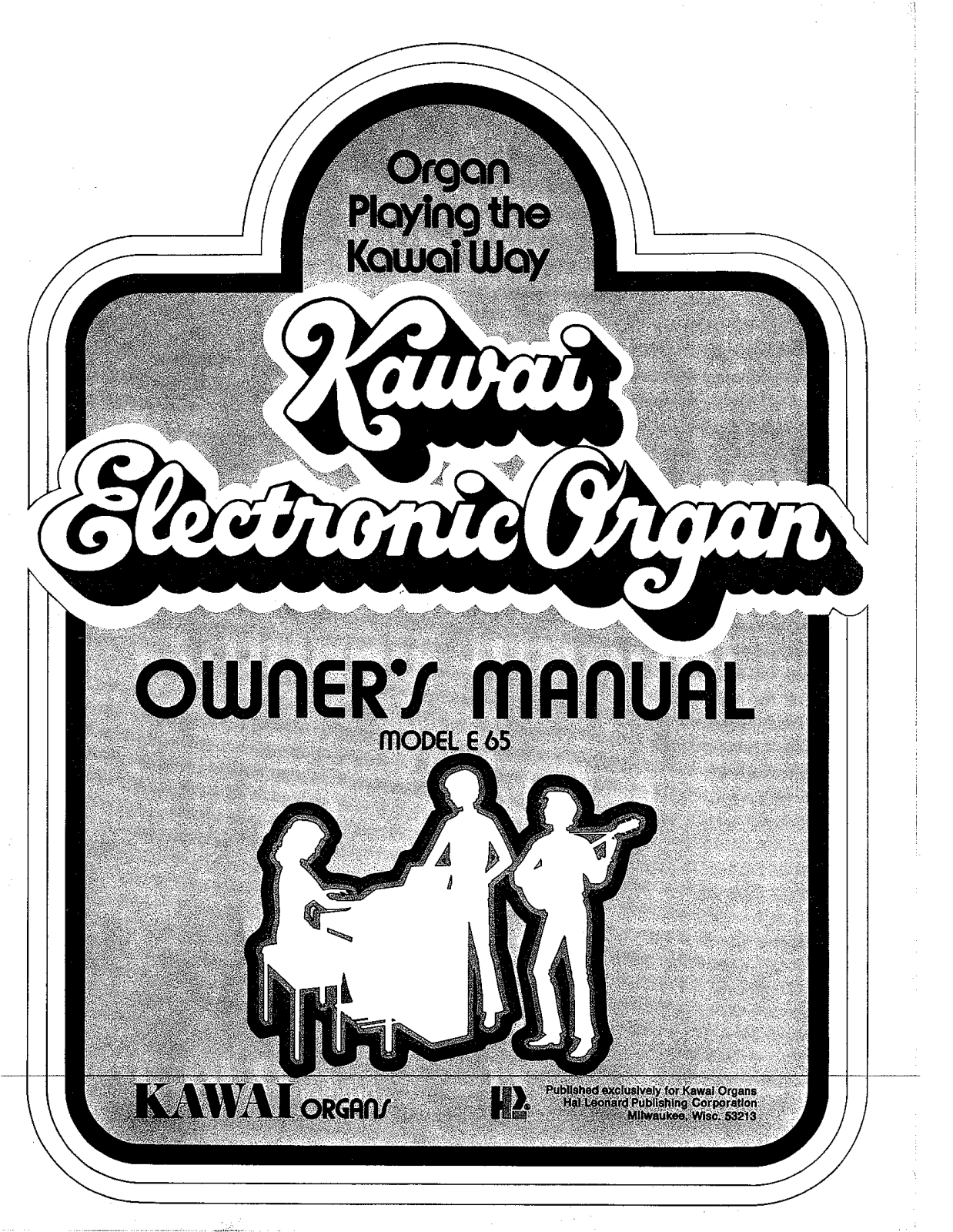 Kawai E65 User Manual