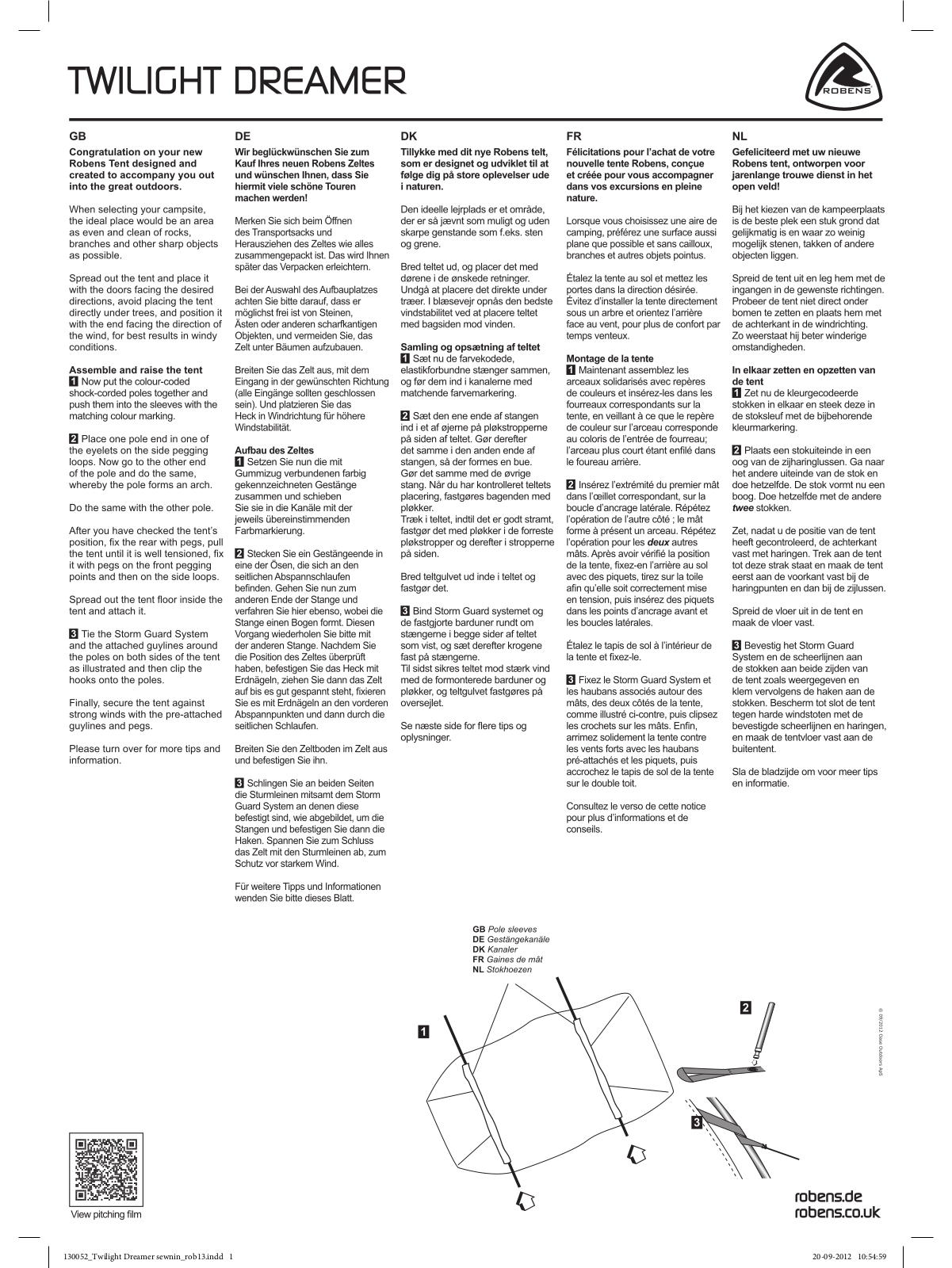 Robens Twilight Dreamer User Manual