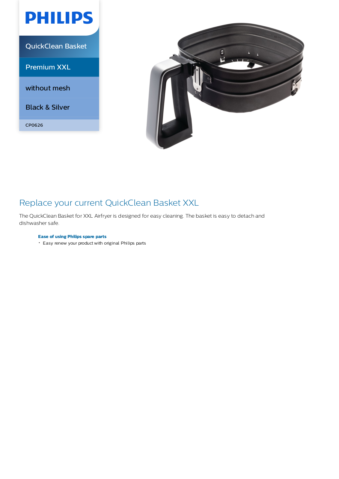 Philips CP0626/01 leaflet - ManualMachine.com
