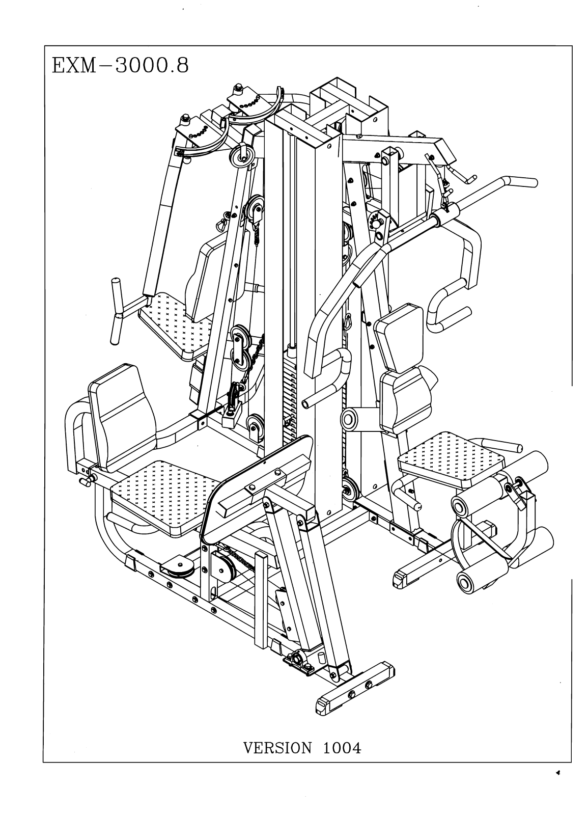 Body Solid 1004 User Manual