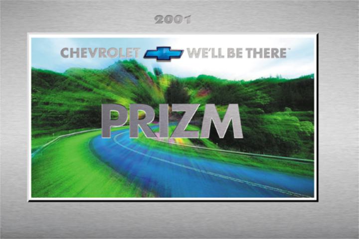 Chevrolet PRIZM 2001 Manual