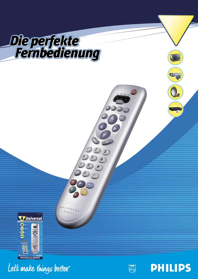 Philips SBCRU545 User Manual