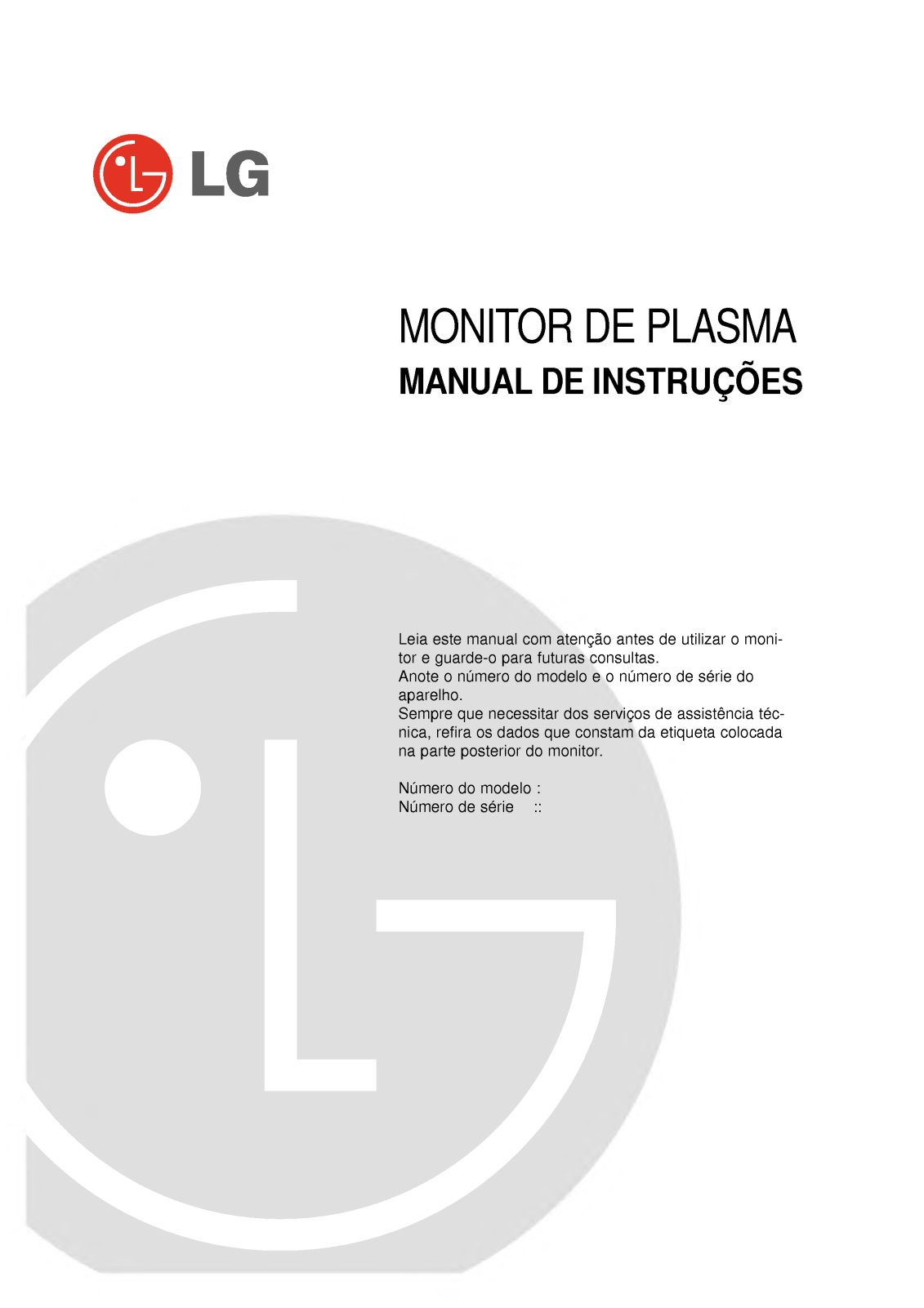 Lg MZ-50PZ47V, MZ-42PZ45V User Manual