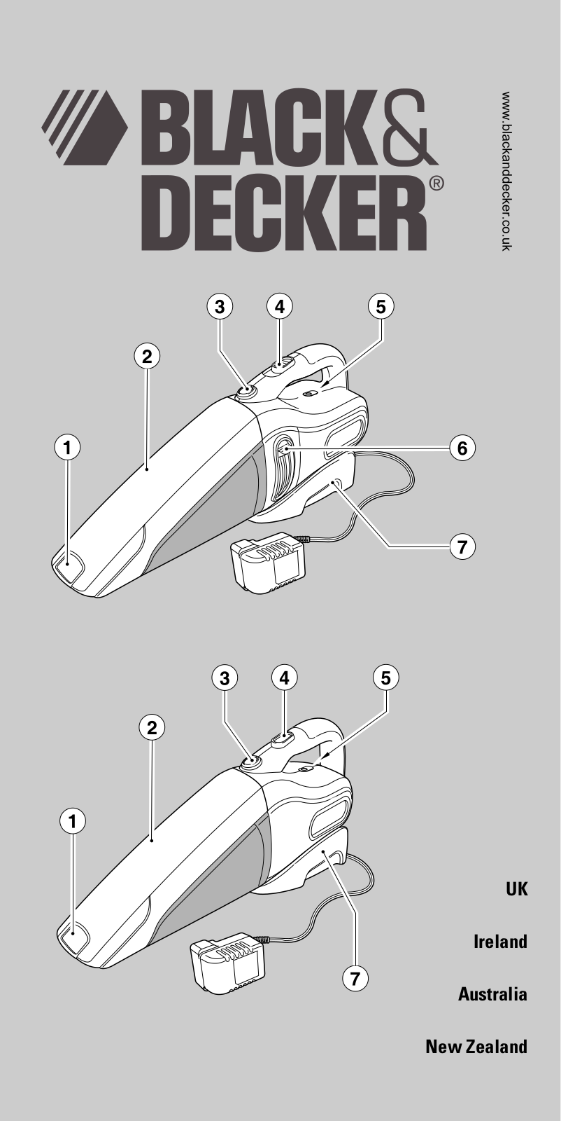 Black & Decker DV60XXY User Manual