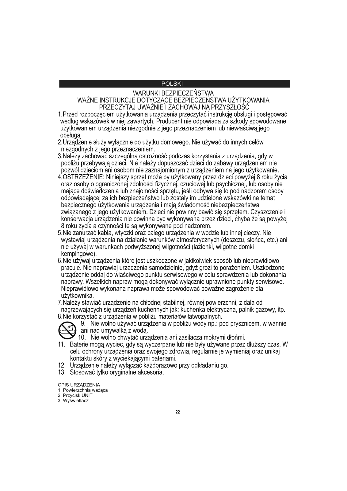 CAMRY CR 3148 User guide - ManualMachine.com
