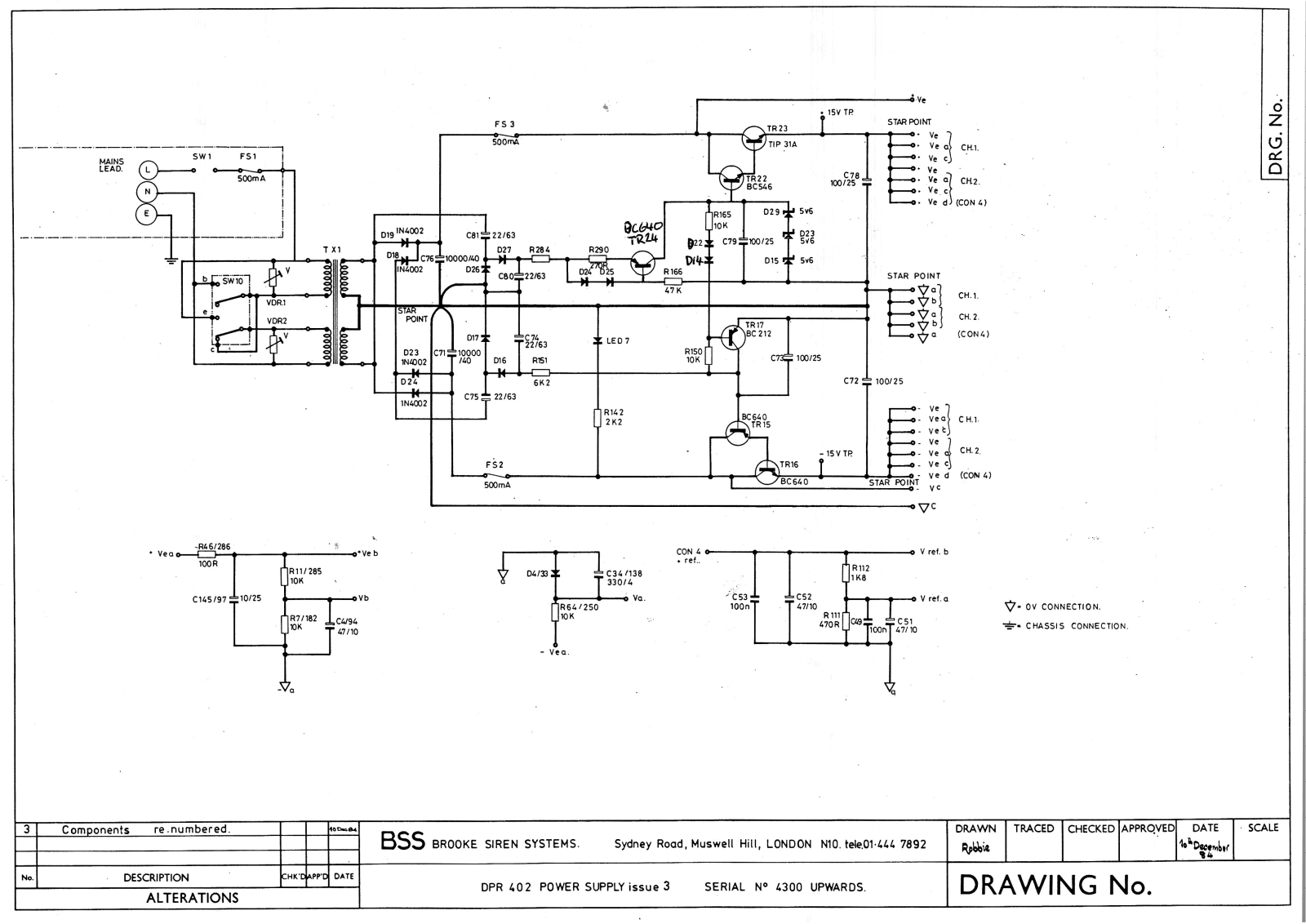 BSS 402power2, 402-3, DPR-402, DPR-402-3 User Manual