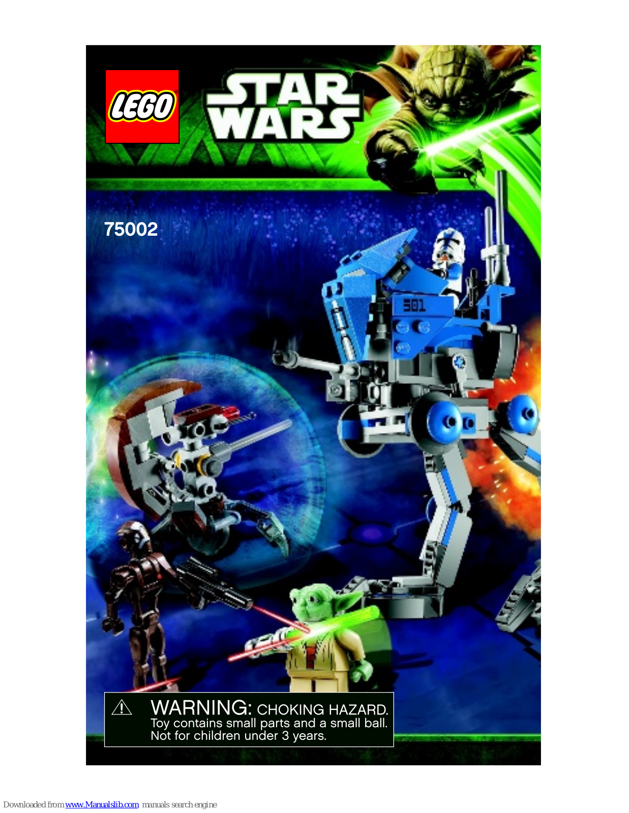 LEGO Star Wars 75002 Assembly Instructions Manual